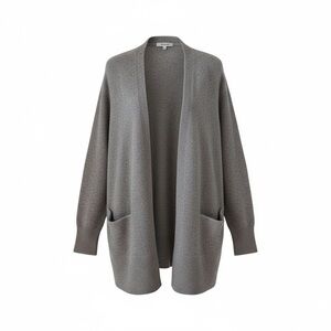 Madewell Coziest Yarn Merino Wool Alpaca Blend Open Front Walker Cardigan SZ M‎